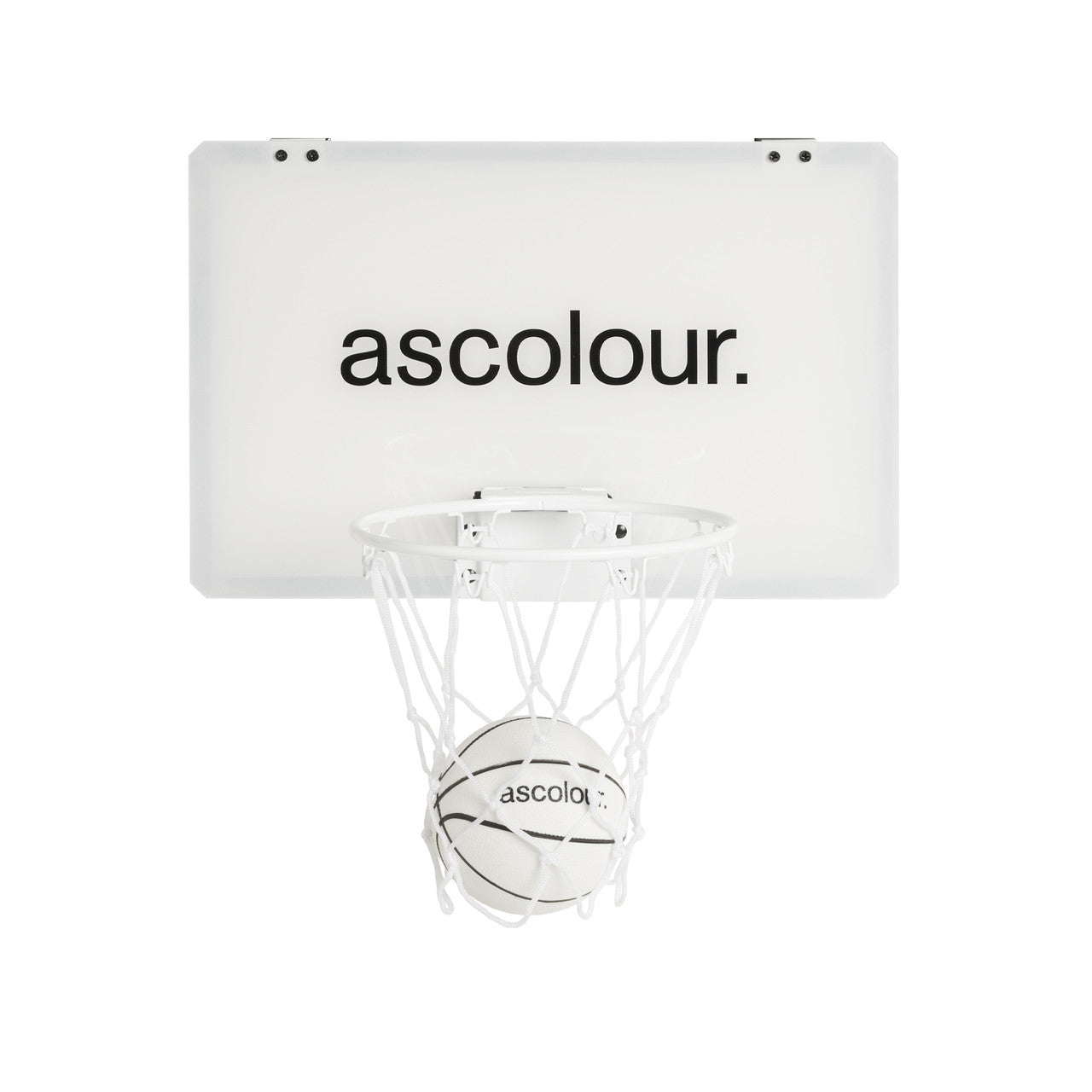 1505 asc mini bball hoop white