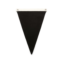 1513 canvas pennant flag black
