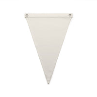 1513 canvas pennant flag cream