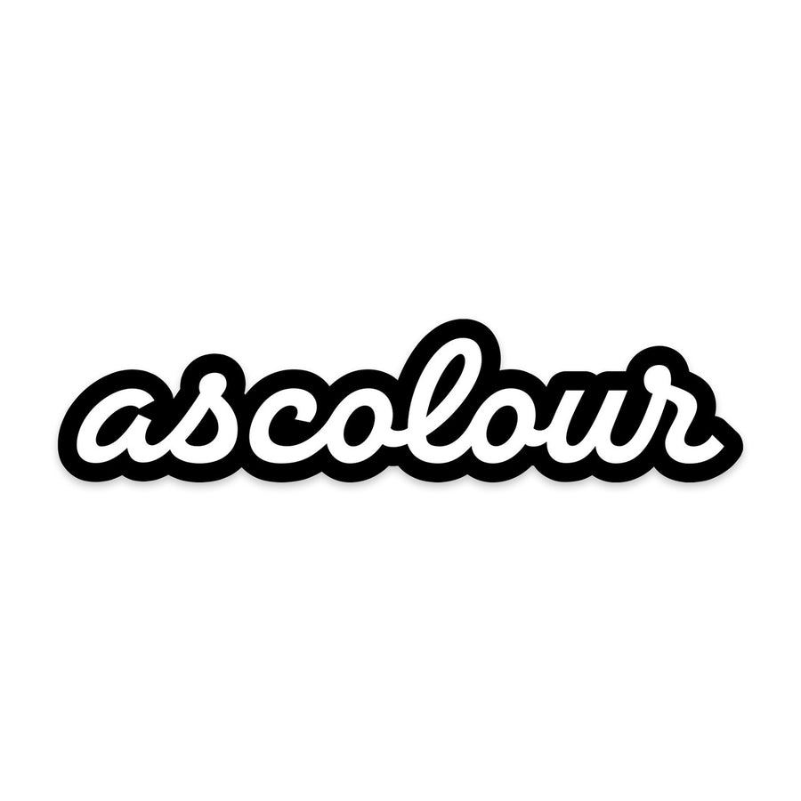 1517 script sticker black