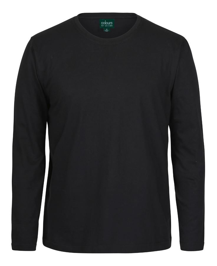JB's L/S NON CUFF TEE BLACK - 2XS