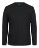 JB's L/S NON CUFF TEE BLACK - 2XS