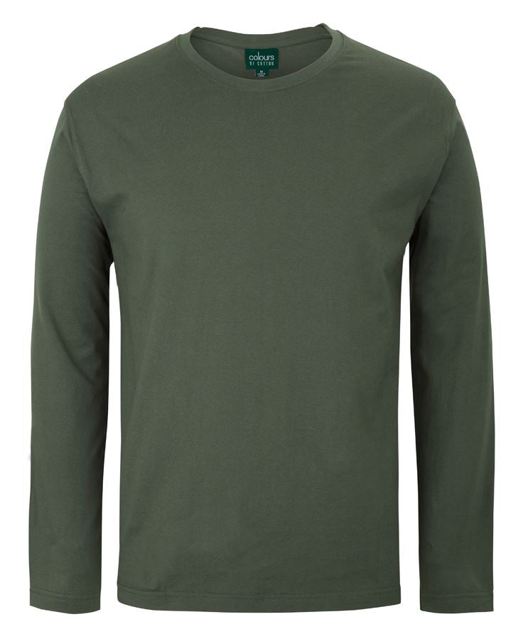 JB's L/S NON CUFF TEE BLACK - 2XS