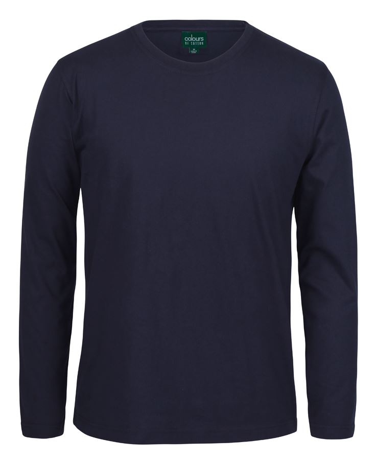 JB's L/S NON CUFF TEE BLACK - 2XS
