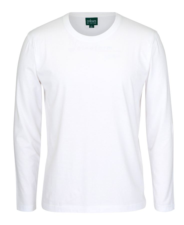 JB's L/S NON CUFF TEE BLACK - 2XS