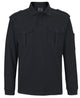 JB's L/S 250 EPAULETTE POLO BLACK -XS