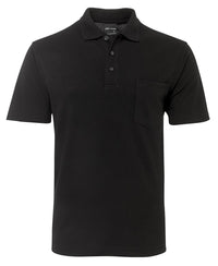 JB's 210 POCKET POLO CHARCOAL MARLE -S