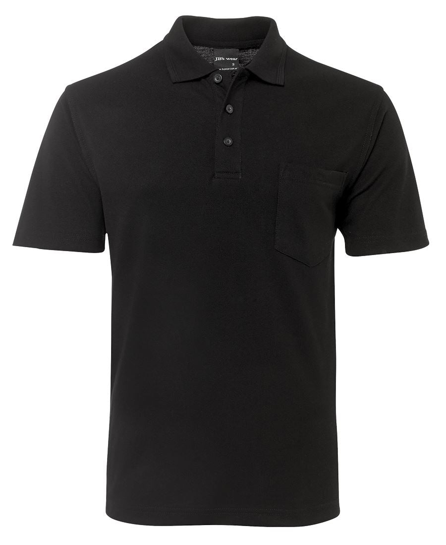 JB's 210 POCKET POLO CHARCOAL MARLE -S