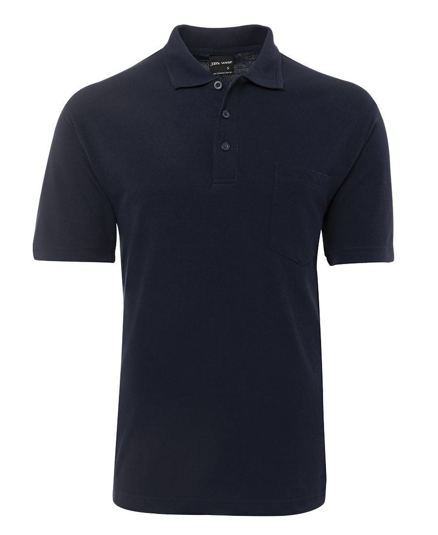 JB's 210 POCKET POLO CHARCOAL MARLE -S
