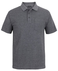JB's 210 POCKET POLO CHARCOAL MARLE -S