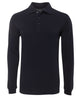 JB's L/S POLO BLACK -S