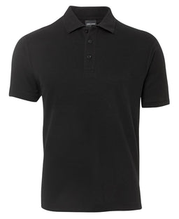 JB's PIQUE POLO BLACK - S