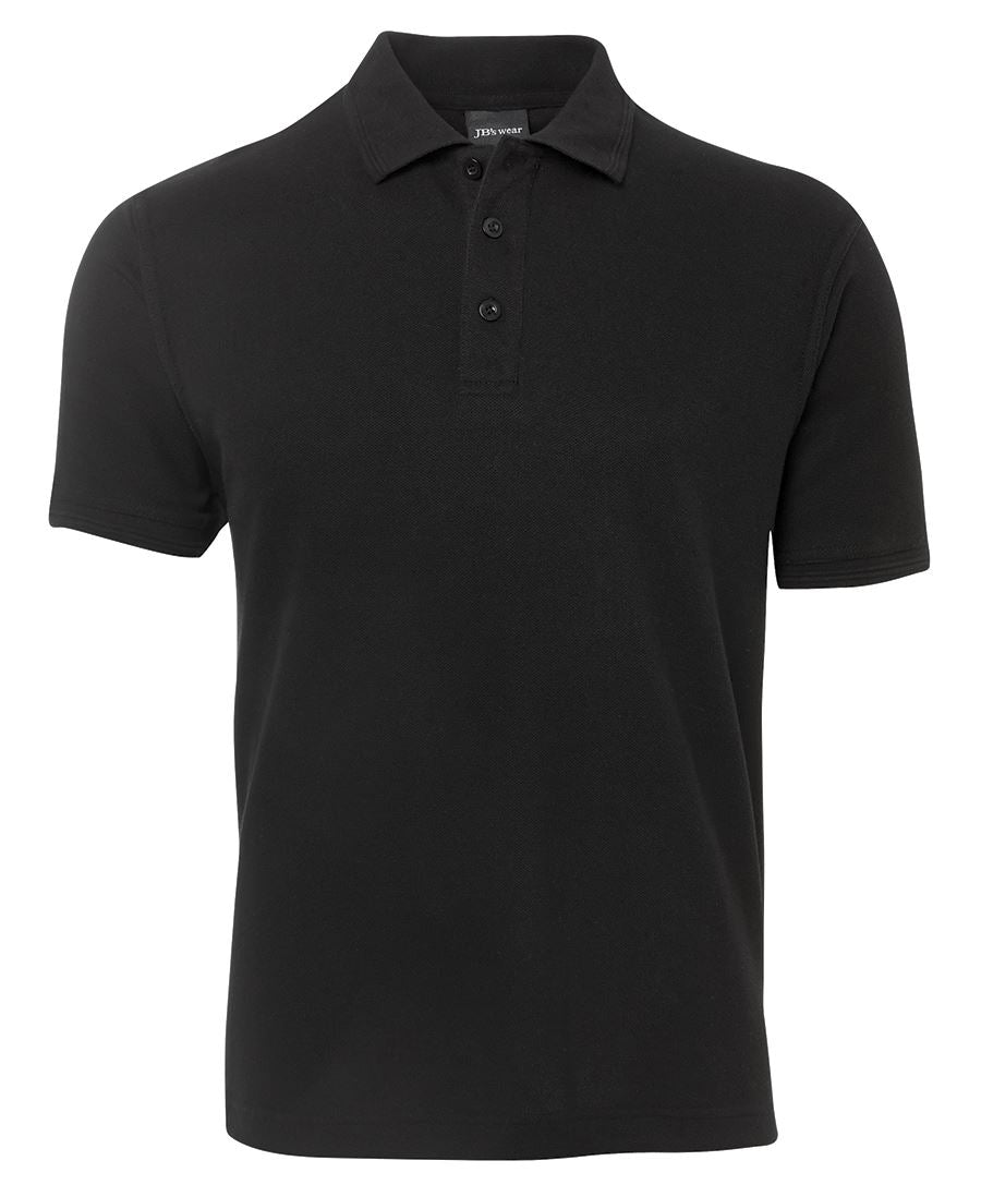 JB's PIQUE POLO BLACK - S