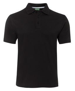 C of C JERSEY POLO BLACK -3XS
