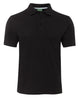 C of C JERSEY POLO BLACK -3XS