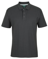 C of C JERSEY POLO BLACK -3XS