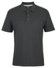 C of C JERSEY POLO BLACK -3XS
