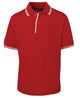 JB's KIDS CONTRAST POLO RED/NAVY