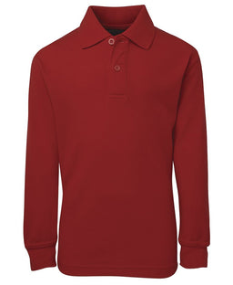 JB's KIDS L/S 210 POLO RED