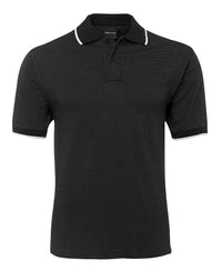 JB's NAIL HEAD POLO BLACK-S