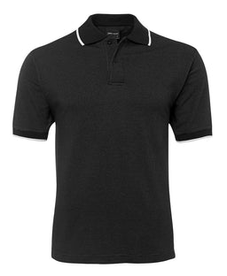 JB's NAIL HEAD POLO BLACK-S
