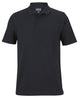 C of C COTTON S/S STRETCH POLO BLACK - XS
