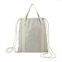 Repose Recycled Cotton Drawstring Bag