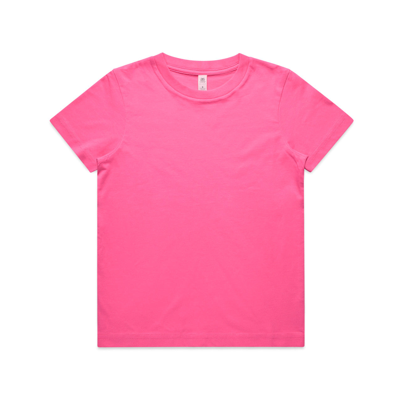 3005 kids staple tee charity pink