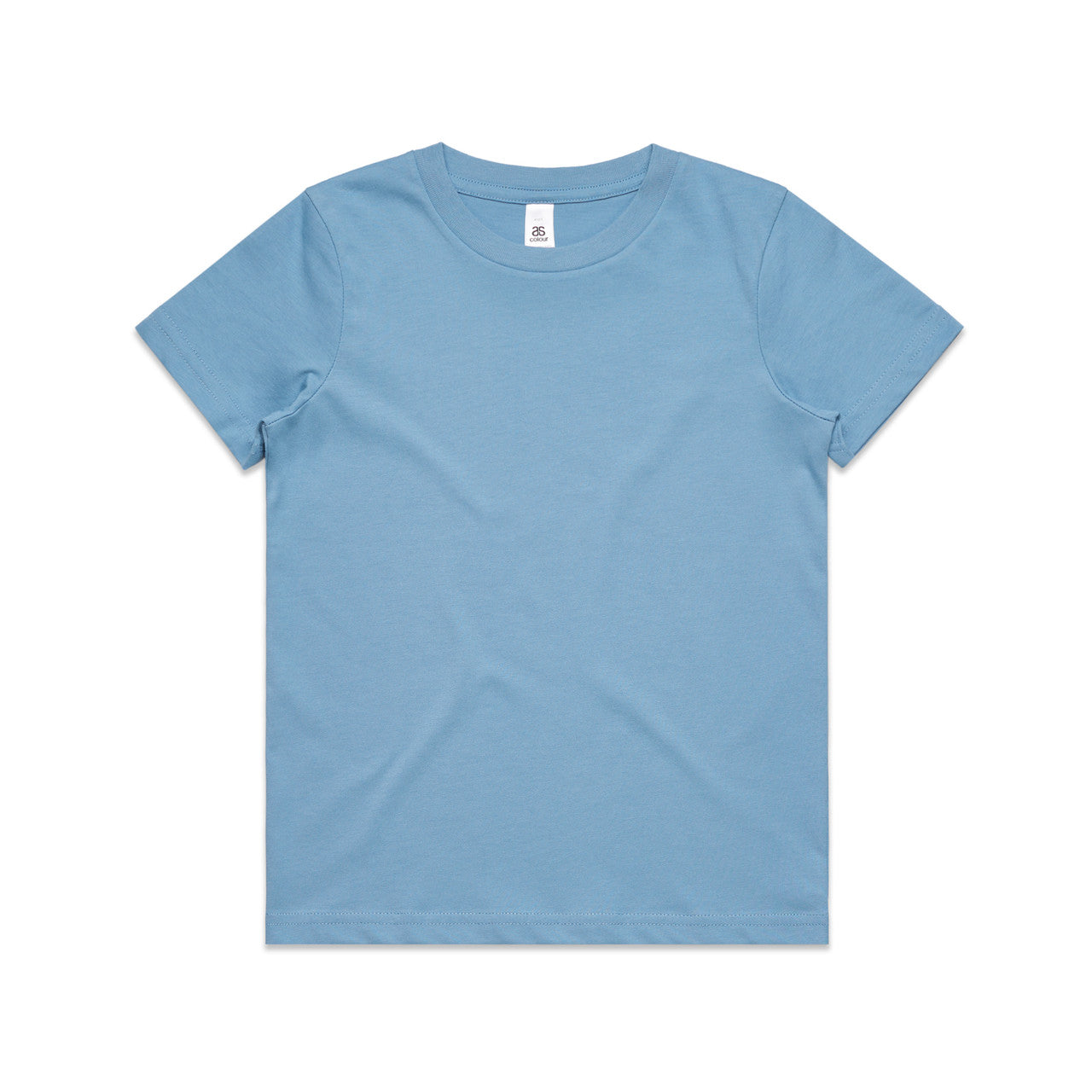 3005 kids staple tee carolina blue