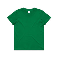 3006 youth staple tee kelly green