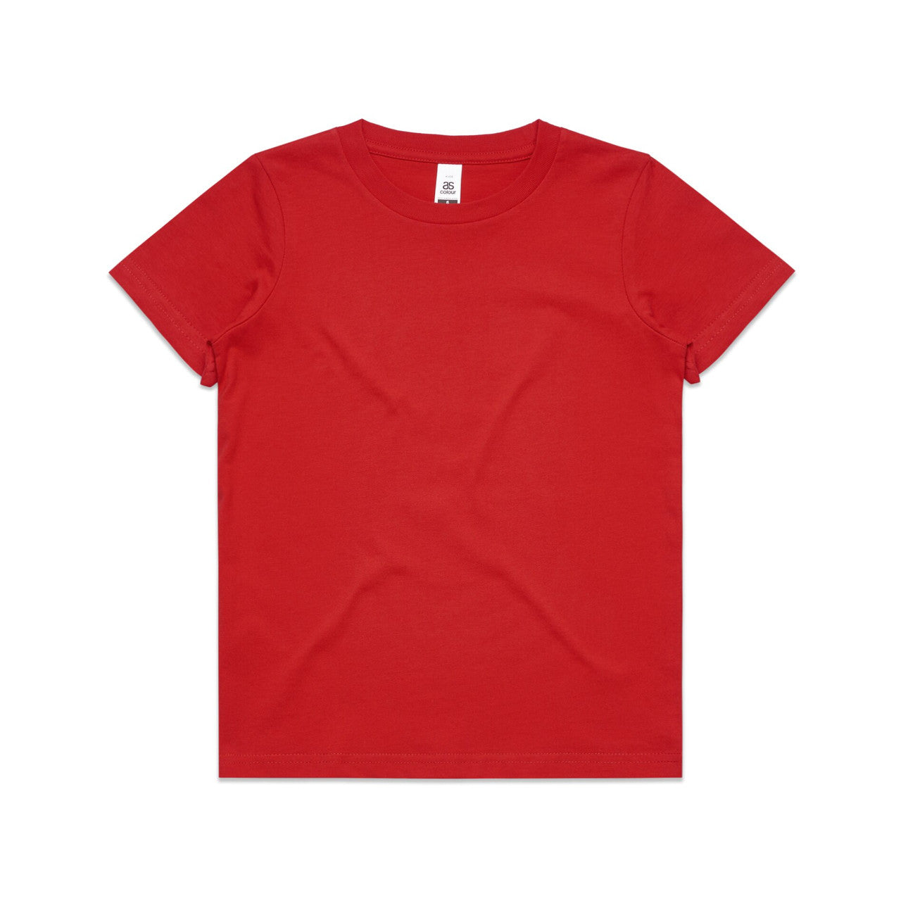 3005 kids staple tee red
