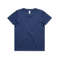 3006 youth staple tee cobalt