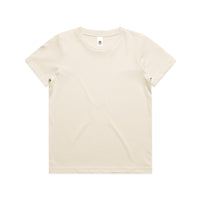 3006 youth staple tee ecru