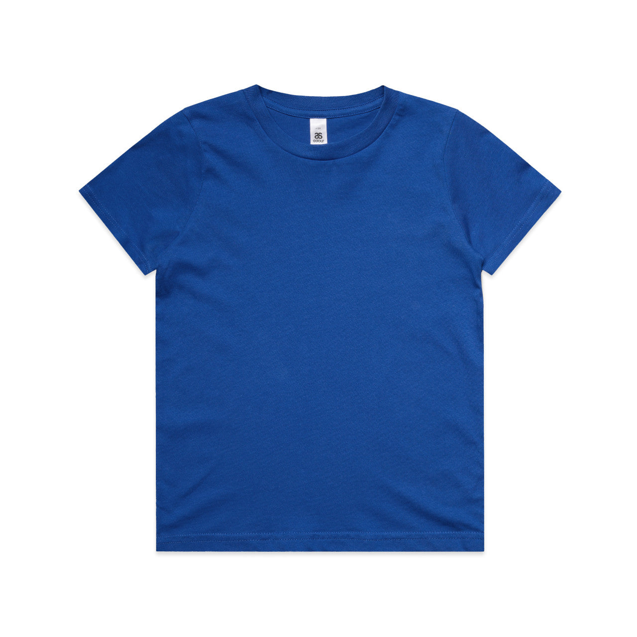 3006 youth staple tee bright royal