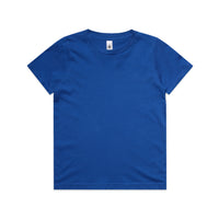 3006 youth staple tee bright royal