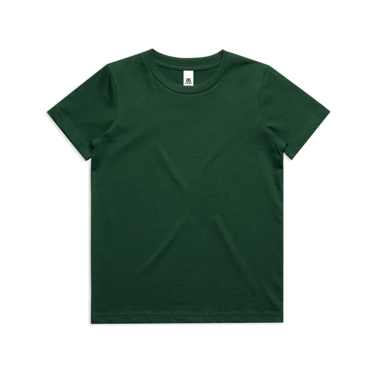 3006 youth staple tee forest green