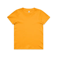 3006 youth staple tee gold