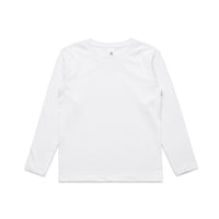 3007 kids staple ls tee white