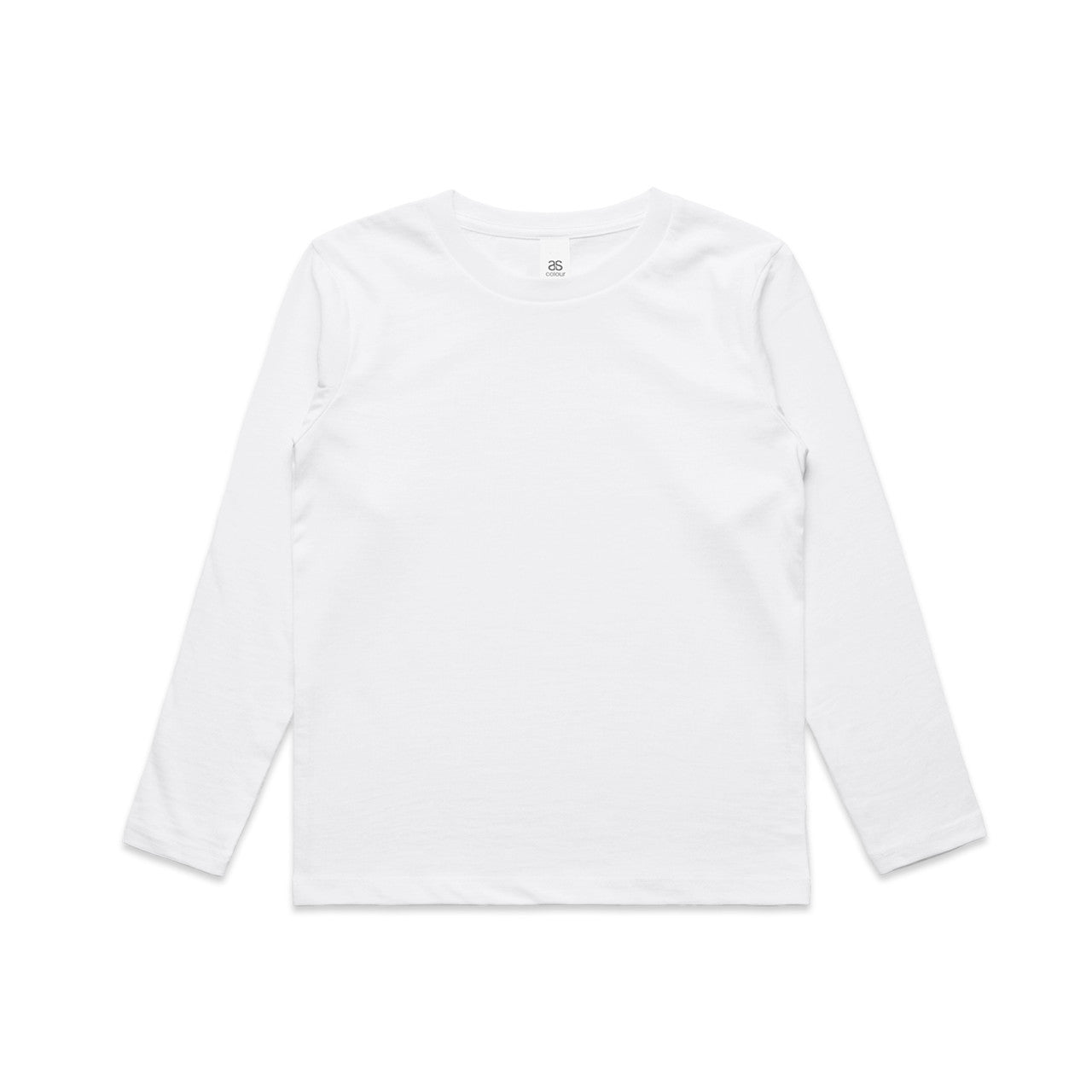 3007 kids staple ls tee white