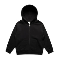 3038 kids relax zip hood black