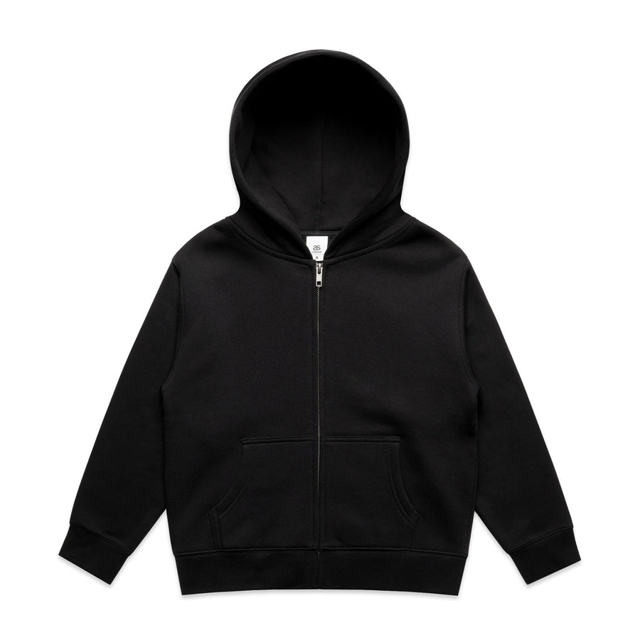 3038 kids relax zip hood black