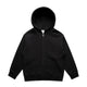 3039 youth relax zip hood black