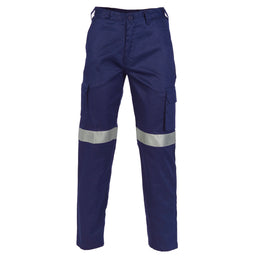 Lightweight  Cotton Cargo Pants with 3M R/Tape