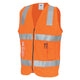 Day/Night Side Panel Safety Vest with Generic R/Tape
