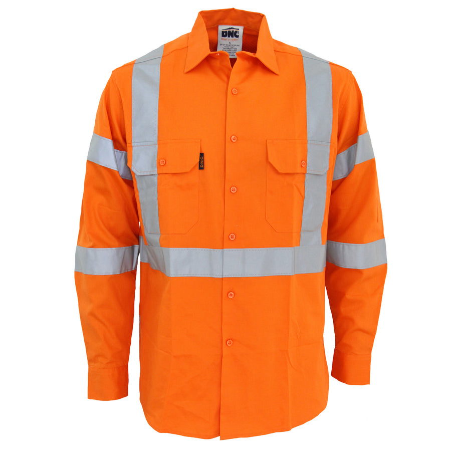 Hi-Vis 3 way vented "X" back & Biomotion taped shirt