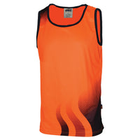 WAVE HIVIS SUBLIMATED SINGLET