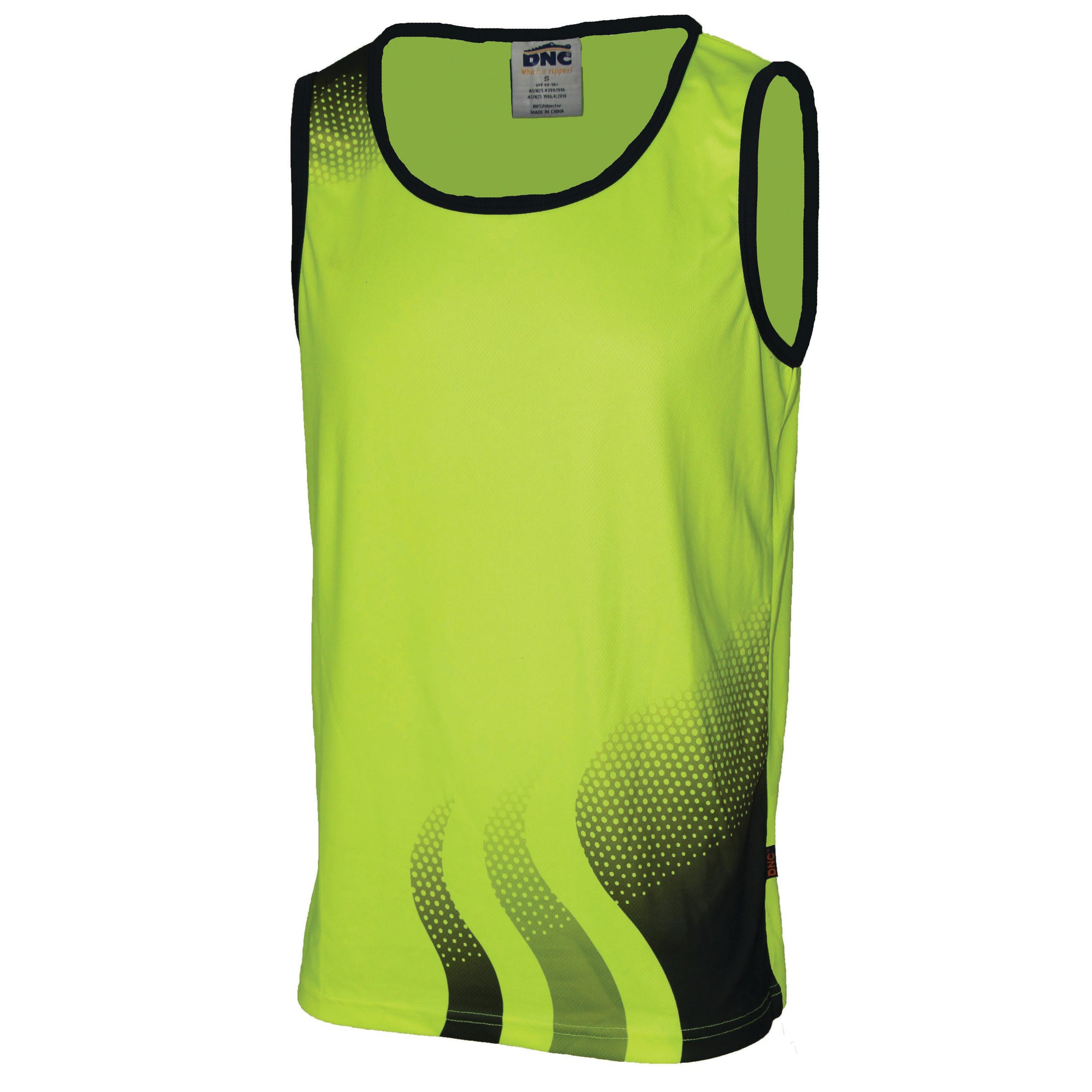 WAVE HIVIS SUBLIMATED SINGLET