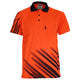 Hivis Sublimated Stripe Polo