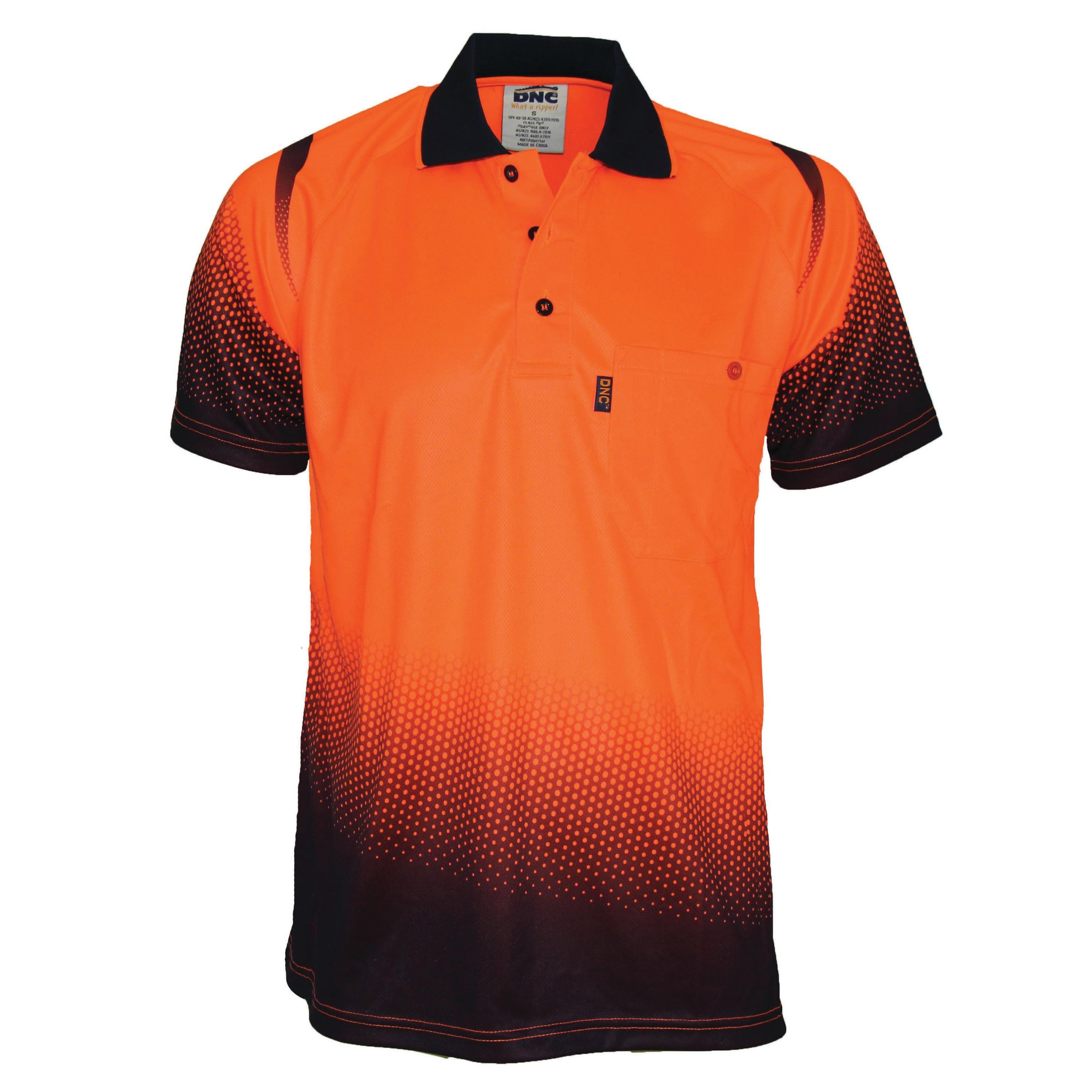 OCEAN HIVIS SUBLIMATED POLO