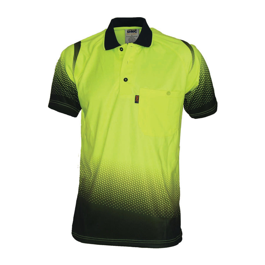 OCEAN HIVIS SUBLIMATED POLO
